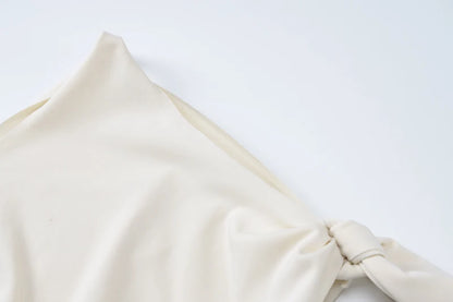 Vestido longo justo sexy sem mangas com decote redondo